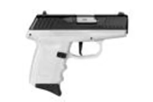 SCCY DVG1 9mm BLK Slide WHT GripNo External Safety 10RD Mag