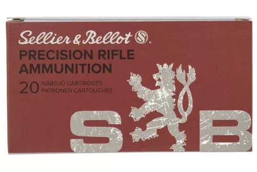 Sellier  Bellot SB76254RD Rifle  7.62x54mmR 174 gr 2585 fps Hollow Point BoatTail HPBT 20 Bx20 UPC: 754908512775