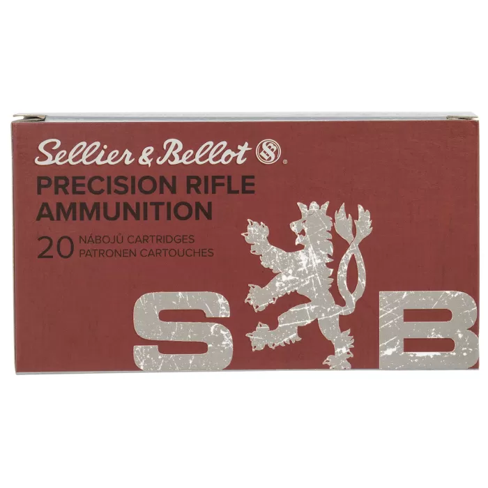 Sellier Bellot SB76254RD Rifle 7.62x54mmR 174 gr 2585 fps Hollow Point BoatTail HPBT 20 Bx20 UPC: 754908512775 Sellier Bellot SB76254RD Rifle 7.62x54mmR 174 gr 2585 fps Hollow Point BoatTail HPBT 20 Bx20 UPC: 754908512775