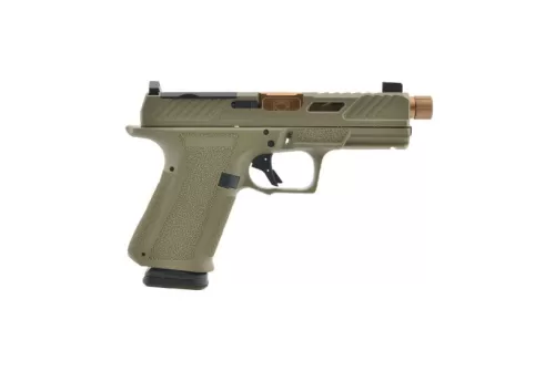 Shadow Systems MR920 Elite 15rd 4" 9mm Pistol w/ Threaded Barrel, FDE - SS-1021