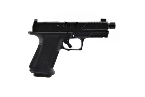 Shadow Systems MR920 Combat 9mm Pistol With Threaded Barrel, Black - SS-1004