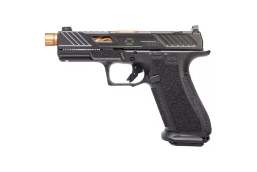 Shadow Systems XR920 Optics Ready 9mm Pistol W/ Threaded Bronze Barrel, Black - SS-3009