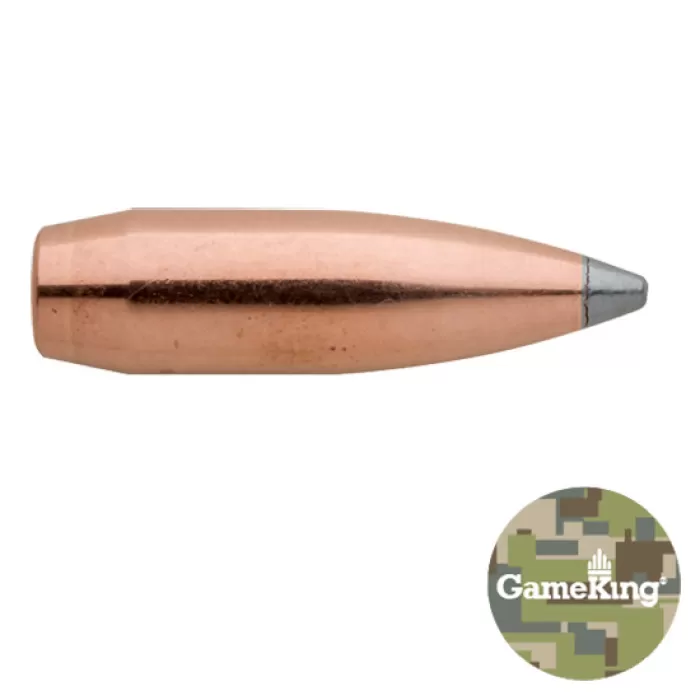 Sierra Bullets High Velocity GameKing Rifle Bullets .22 cal .224 62 gr SBT 500/ct, 9362C
