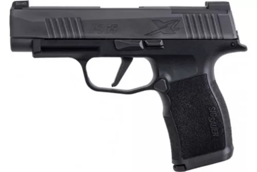 Sig Sauer P365 XL 3.7" 9mm Pistol, Black (1 EXTRA MAG FROM SIG SAUER FOR FREE)
