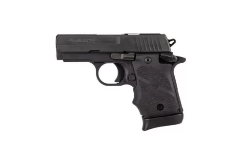 Sig P938 SAS 9mm Micro Compact Pistol, Black - 938-9-SAS2B