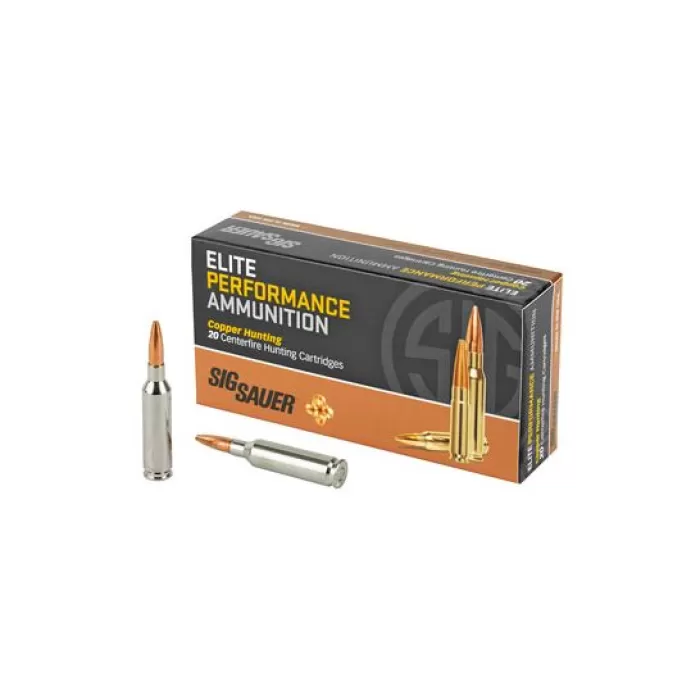 Sig Sauer E6MMCH120 Elite Hunting 6mm Creedmoor 80 gr 20rd Box Sig Sauer E6MMCH120 Elite Hunting 6mm Creedmoor 80 gr 20rd Box