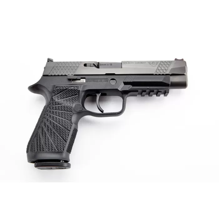 Wilson Combat P320 Pistol Black / Stainless 9mm 4.7" Barrel 17-Rounds Straight Trigger Wilson Combat P320 Pistol Black / Stainless 9mm 4.7" Barrel 17-Rounds Straight Trigger
