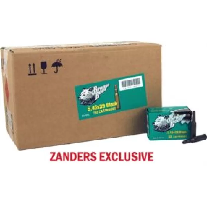 SILVER BEAR BEAR 5.45X39 65GR. FMJ 750 ROUND CASE