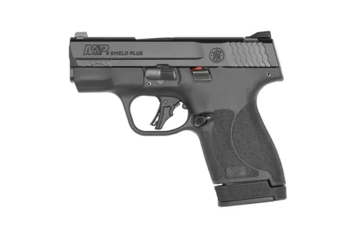Smith & Wesson M&P Shield Plus Ultra Compact 9mm Pistol, Black - 13248