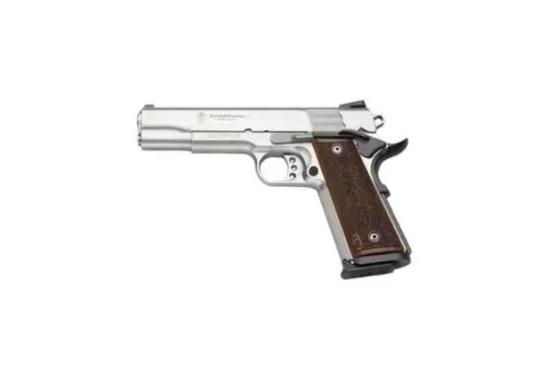 Smith & Wesson SW1911 PC Pro Series 9mm 1911 Pistol, Matte Silver - 178017