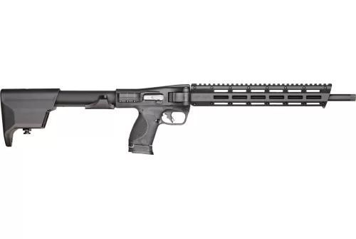 Smith & Wesson 12575 M&P FPC 9mm Luger 16.25" Steel Barrel, 17+1/23+1, Black Anodized Receiver, Adjustable Black Stock, M-LOK Slots w/Picatinny Style Rail Black Polymer Grip