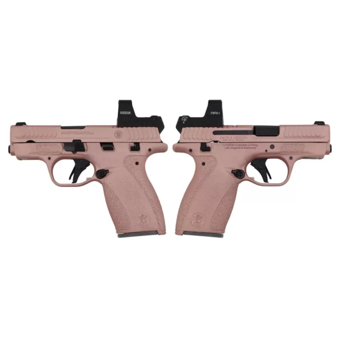 Smith & Wesson Bodyguard 2.0 .380 ACP, 2.75" Barrel, RFX1 Optic, Rose Gold Finish, 12rd