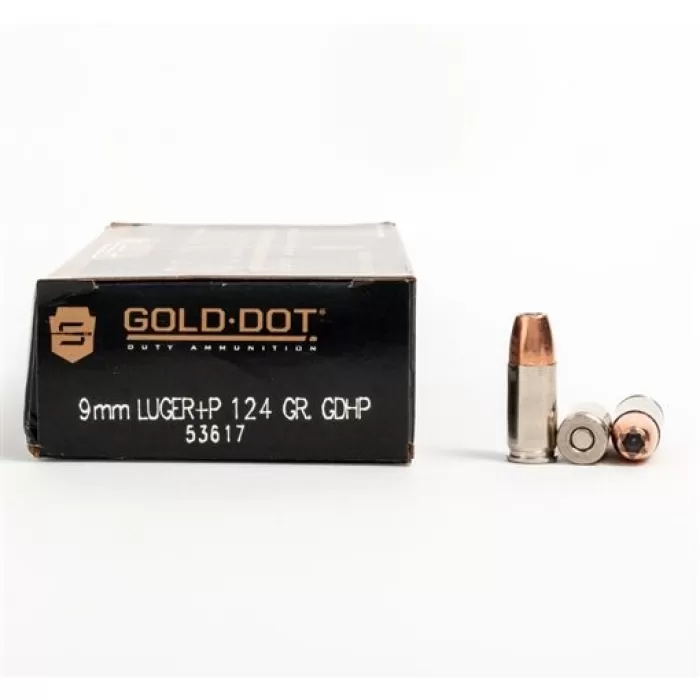 Speer 9mm 124 Gr 1000 Rounds - Brass Casing