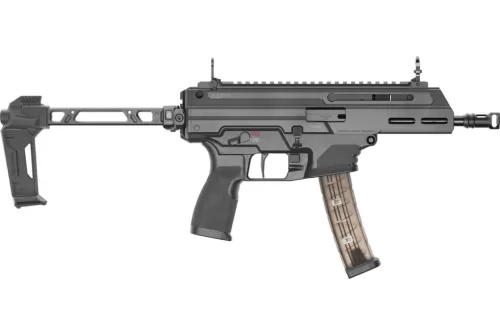 Springfield Kuna 40 S&W, 6.125" Barrel, M-LOK Handguard, Black, W/Brace, 30rd