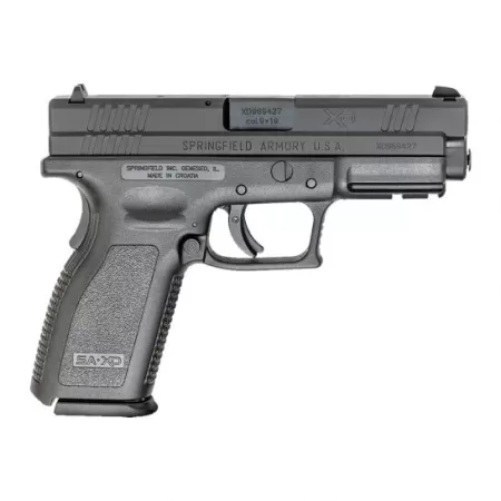 Springfield XD Defenders Series 9mm 4" Pistol, Black - XDD9101HC