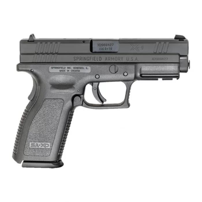 Springfield XD Defenders Series 9mm 4" Pistol, Black - XDD9101HC