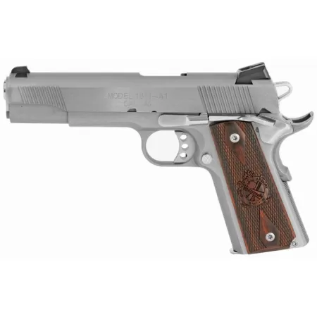 Springfield 1911 Loaded Stainless .45ACP 5-inch 7-Rounds CA Model