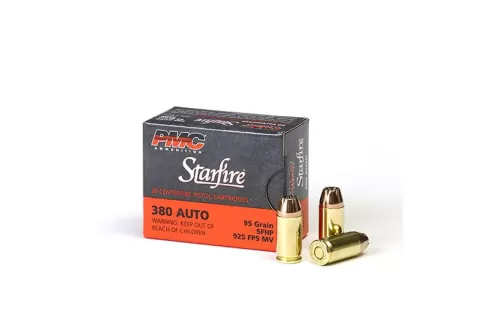 PMC Starfire 380 Auto/ACP 95gr SFHP Ammunition 20rds - 380SFA