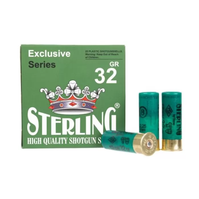 Sterling Exclusive Series 12GA #7 1 1/8oz 25 Round Box Sterling Exclusive Series 12GA #7 1 1/8oz 25 Round Box
