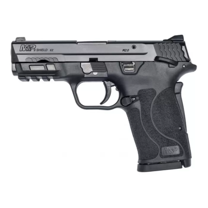 Smith & Wesson M&P Shield EZ 9mm Pistol with Manual Safety, Black - 12436 Smith & Wesson M&P Shield EZ 9mm Pistol with Manual Safety, Black - 12436
