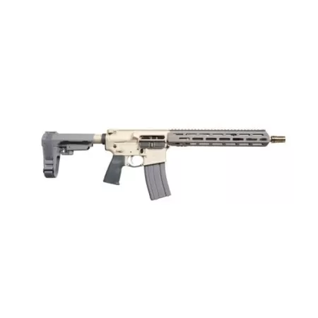 Q LLC Sugar Weasel .223 Remington/5.56x45mm 13" Semi-Auto Tactical Pistol, Gray