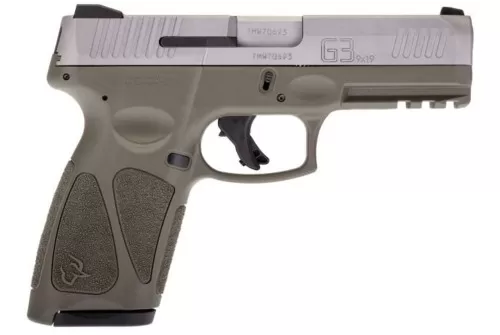 Taurus G3 OD Green / Stainless 9mm 4" Barrel 15-Rounds