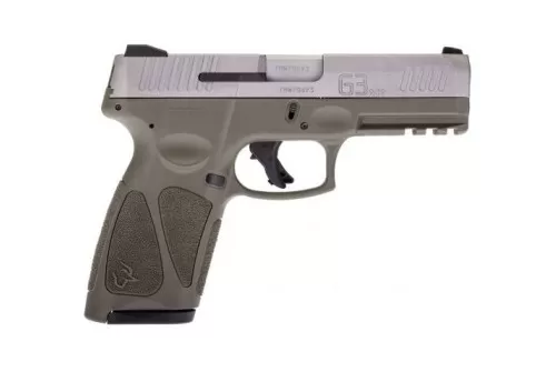 Taurus 1G3949O G3 9mm Luger 4" 15+1 17+1 OD Green Stainless Steel Slide Black Polymer Grip