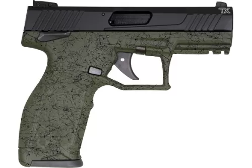 Taurus Tx-22 .22Lr 4.1" Adj. 16-Shot Green Splatter 1TX22141SP2