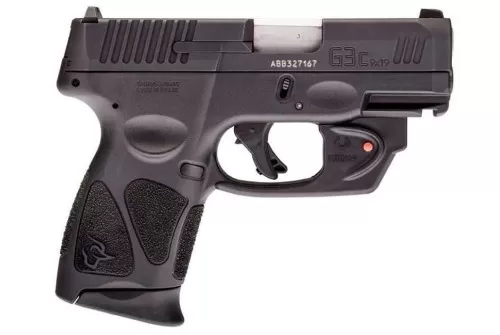 Taurus G3C 9mm 3.2" Barrel 12-Rounds Viridian Laser