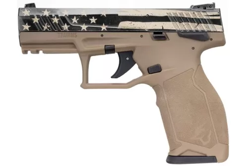 Taurus TX22 Distressed Flag / Flat Dark Earth .22 LR 4.1" Barrel 10-Rounds