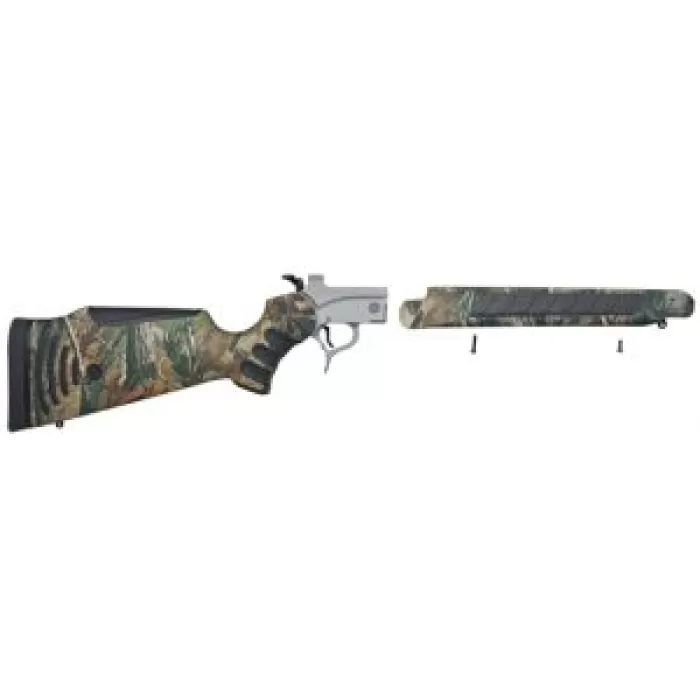 Thompson/Center Arms P/H Rifle FRAME Scope CAMO - 1 Round, Realtree Hardwoods HD Synthetic Stock, Synthetic, Stainless/Silver Thompson/Center Arms P/H Rifle FRAME Scope CAMO - 1 Round, Realtree Hardwoods HD Synthetic Stock, Synthetic, Stainless/Silver