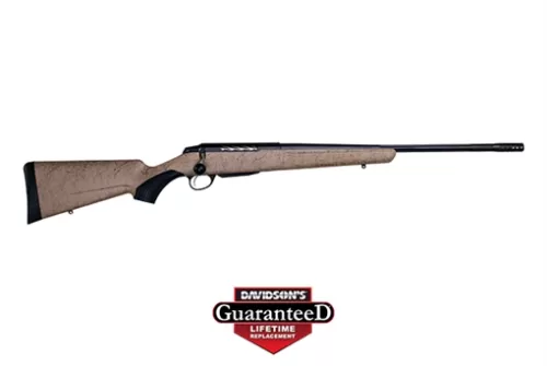 TIKKA T3X Lite Roughtech .300 Win Mag Bolt Action Rifle, Desert Tan with Black Spider Webbing Pattern - JRTXRT331