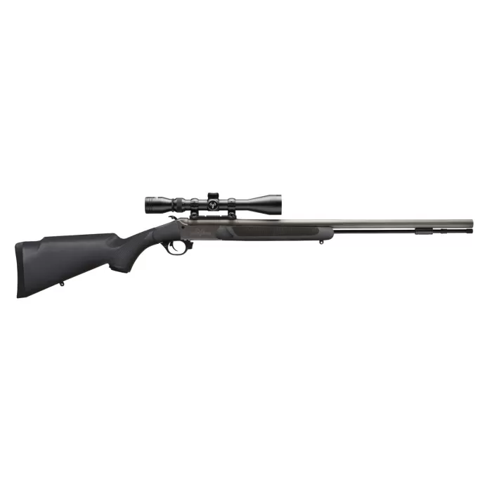 Traditions Nitrofire Muzzleloader .50 Cal, 26" Barrel, 3-9x40mm Duplex Scope, Black, 1rd Traditions Nitrofire Muzzleloader .50 Cal, 26" Barrel, 3-9x40mm Duplex Scope, Black, 1rd