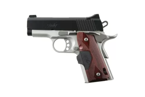 Kimber Ultra Crimson Carry II 45ACP 3 inch 7Rd w/Rosewood LaserGrips