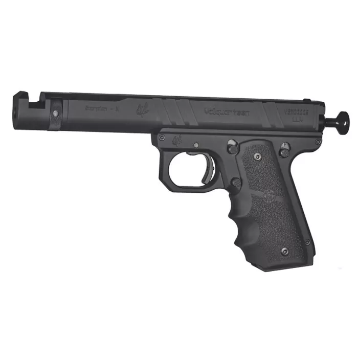 Volquartsen Scorpion-X .22 LR, 4.5" Barrel, Hogue Grips, Black, 10rd Volquartsen Scorpion-X .22 LR, 4.5" Barrel, Hogue Grips, Black, 10rd