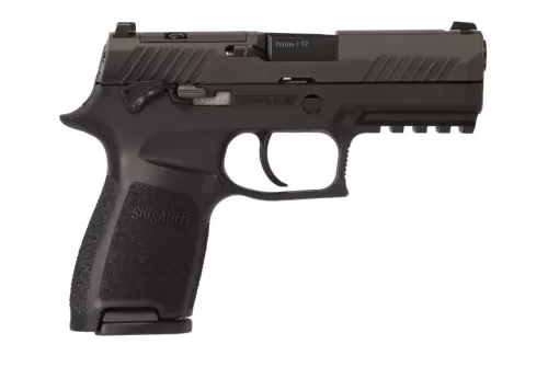 SIG SAUER OFF-DUTY P320 Compact 9mm, 3.9" Barrel, Optic Ready, 15 rnd - Black [MPN:W320C9BSSPMS]