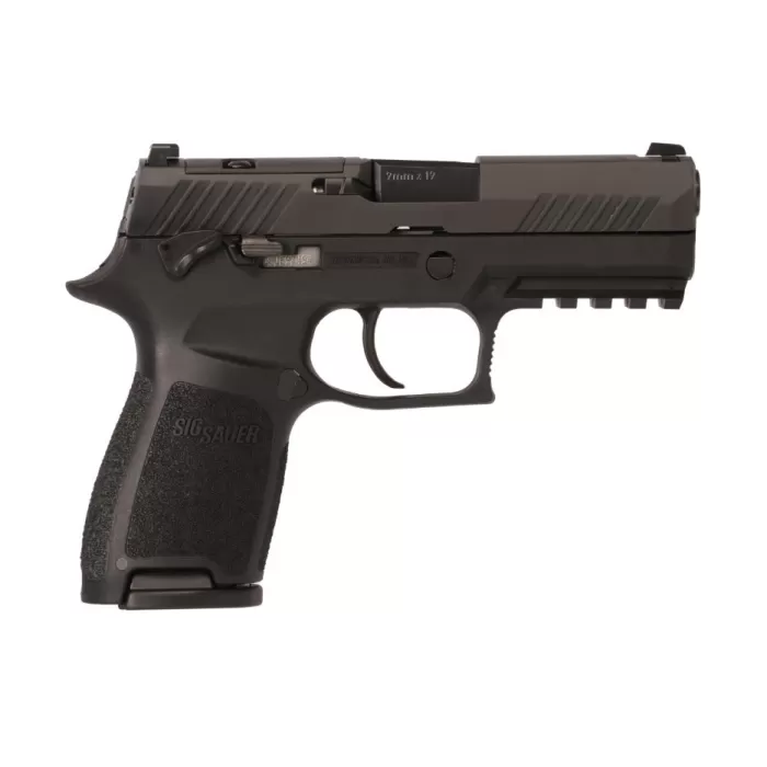 SIG SAUER OFF-DUTY P320 Compact 9mm, 3.9" Barrel, Optic Ready, 15 rnd - Black [MPN:W320C9BSSPMS]