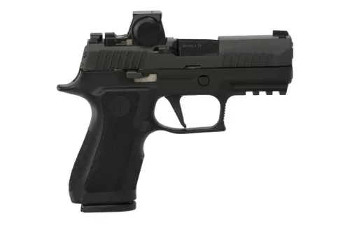 SIG SAUER OFF-DUTY P320 Pro 9mm, 3.6" Barrel, ROMEO-X, 15 rnd - Black [MPN:W320C9BXR3PRORXX]