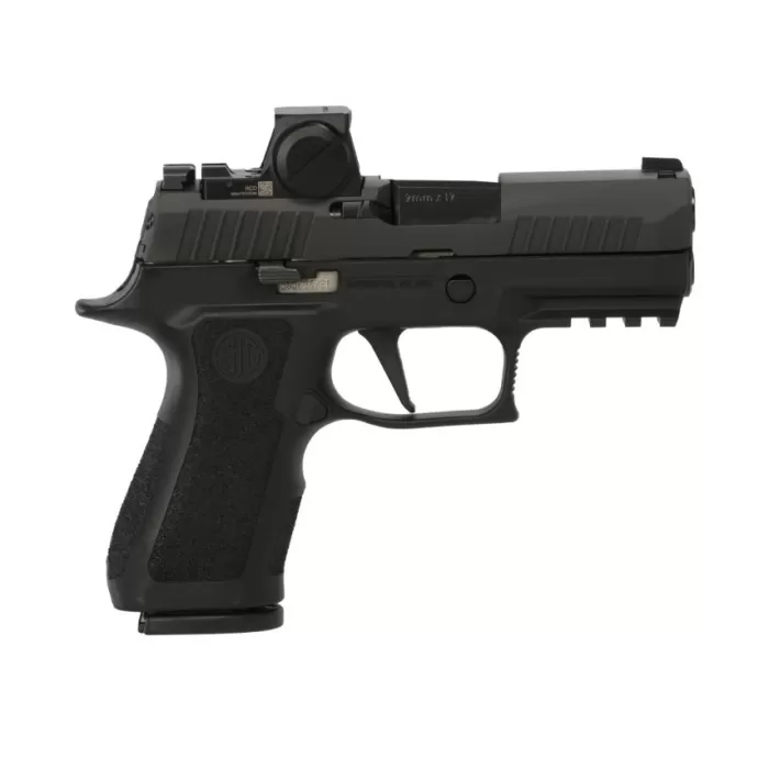 SIG SAUER OFF-DUTY P320 Pro 9mm, 3.6" Barrel, ROMEO-X, 15 rnd - Black [MPN:W320C9BXR3PRORXX]