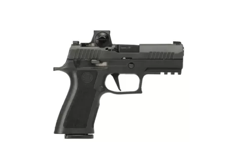 SIG SAUER OFF-DUTY P320 Carry Pro 9mm, 3.9" Barrel, ROMEO-X, 17 rnd - Black [MPN:W320CA9BXR3PRORXE]