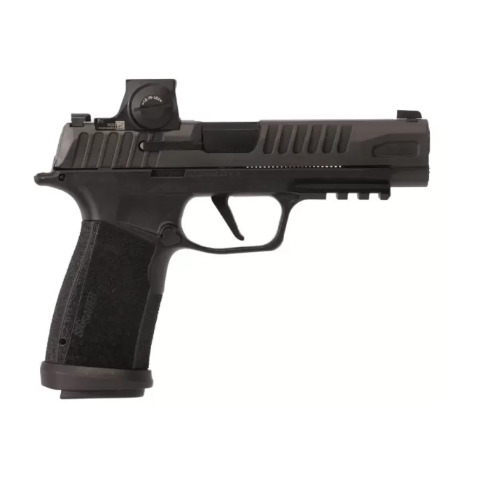 SIG SAUER OFF-DUTY P365 9mm, 4.3" Barrel, ROMEO-X, 21 rnd - Black [MPN:W365F9BXR3PRXE]