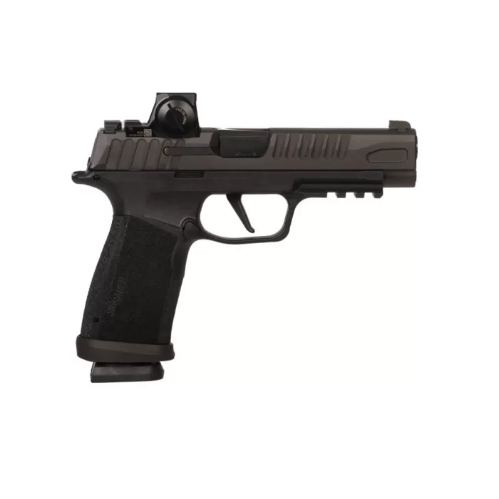 SIG SAUER OFF-DUTY P365 9mm, 4.3" Barrel, ROMEO-X, 21 rnd - Black [MPN:W365F9BXR3PRXX]