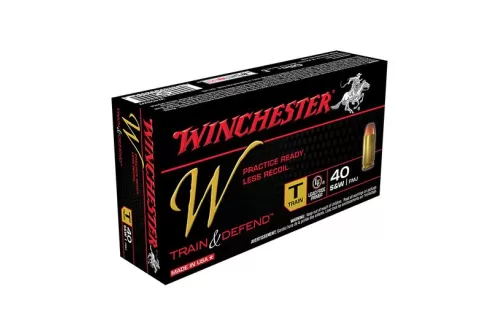 Winchester 40 S&W 180gr FMJ Train Ammunition 50rds - W40SWT