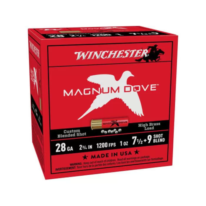 WIN MAG DOV 28G 2.75" #7.5/#9 25/250 WIN MAG DOV 28G 2.75" #7.5/#9 25/250