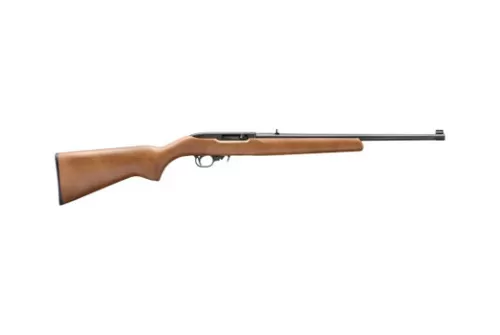 BLACK HARDWOODRUGER 10/22 CARBINE 22LR