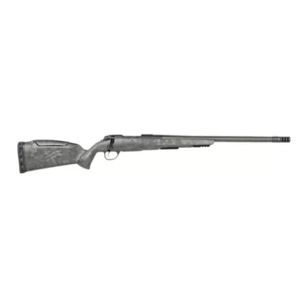 Fierce Firearms  CT Rage LR Full Size 308 Win 4+1 18" Carbon Fiber Match Grade Threaded Barrel, Black Cerakote Titanium Drilled & Tapped Receiver, Picatinny Rail Forend, Carbon Matrix Push Button Adj