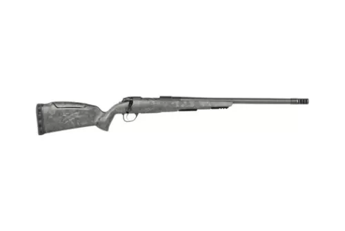 Fierce Firearms  CT Rage LR Full Size 308 Win 4+1 18" Carbon Fiber Match Grade Threaded Barrel, Black Cerakote Titanium Drilled & Tapped Receiver, Picatinny Rail Forend, Carbon Matrix Push Button Adj
