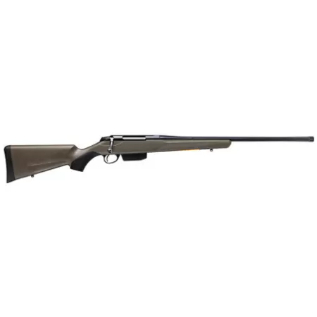 Tikka JRTXGSL38222MT T3x Superlite 6.5 Creedmoor 3+1 22.40" Blued Fluted Threaded Barrel, Blued Drilled & Tapped Steel Receiver, Fixed Green Synthetic Stock