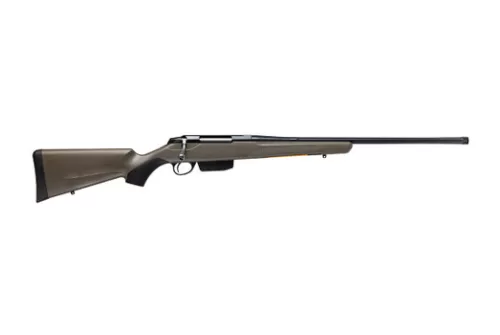Tikka JRTXGSL38222MT T3x Superlite 6.5 Creedmoor 3+1 22.40" Blued Fluted Threaded Barrel, Blued Drilled & Tapped Steel Receiver, Fixed Green Synthetic Stock