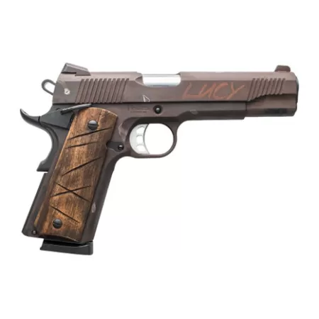Tisas Arms 10100528AA5 1911 Duty Sports South Exclusive 45 ACP 8+1 5" Stainless Steel Slide & Frame w/Picatinny Rail